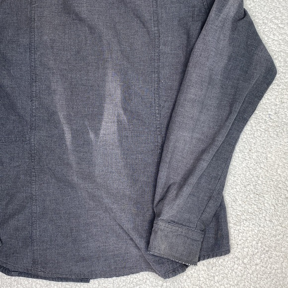 Woolrich Charcoal Heather Flannel Shirt: Size Extra Large - Picture 9 of 10